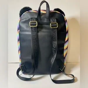 NWT Luv Betsey | Rainbow Striped Panda Backpack Betsey Johnson | Bags | Nwt Luv Betsey Rainbow Striped Panda  main image 2